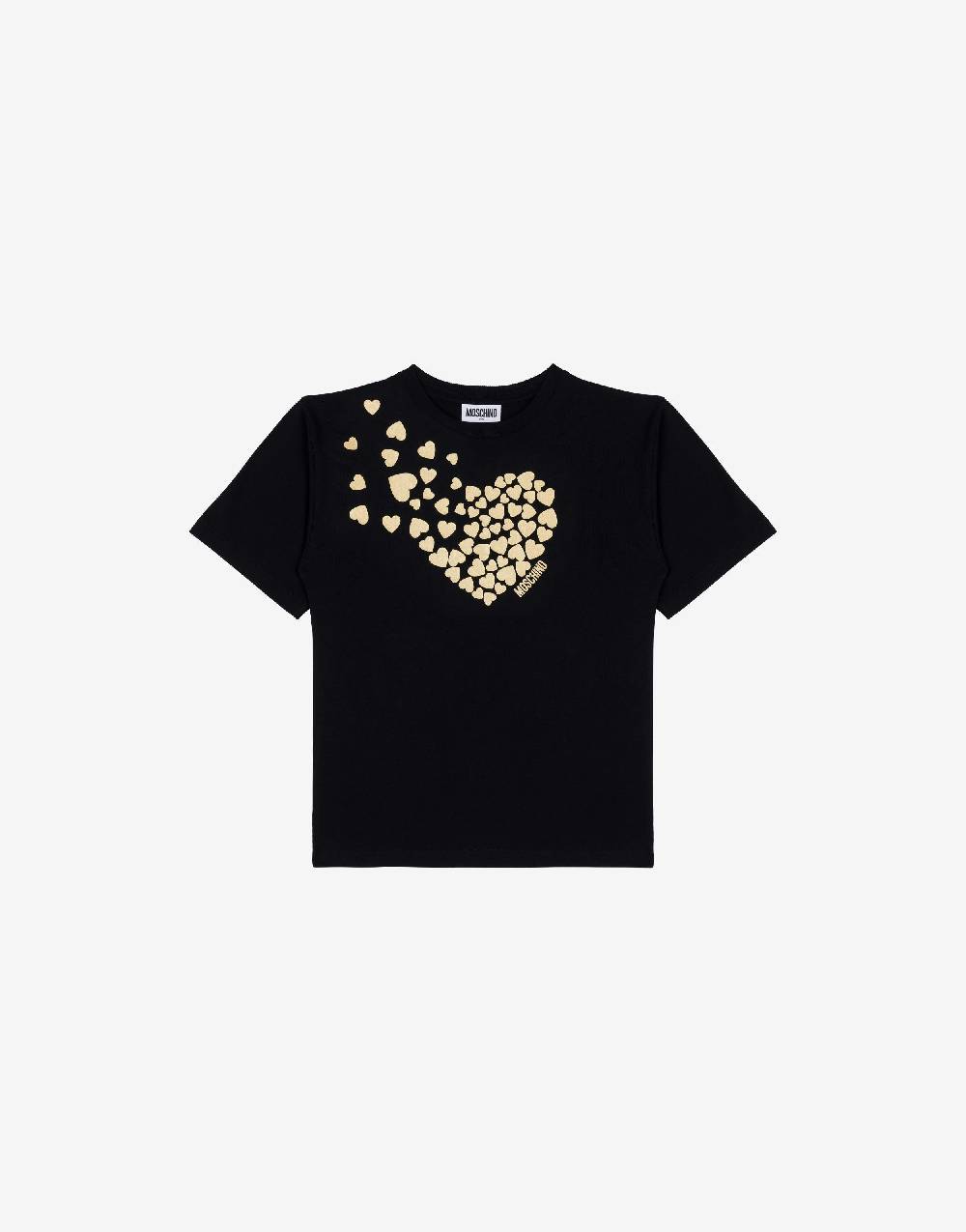 Love Moschino Maxi t-shirt Degradé Heart