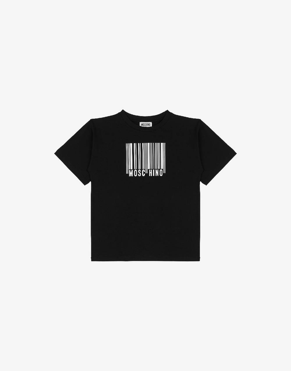 Love Moschino Maxi t-shirt in jersey Barcode Logo
