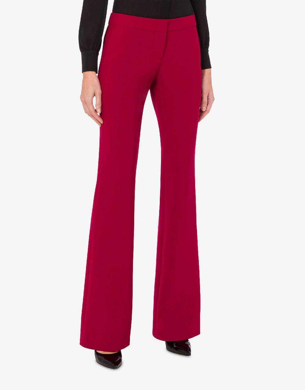 Love Moschino Pantalone Flare In Crêpe