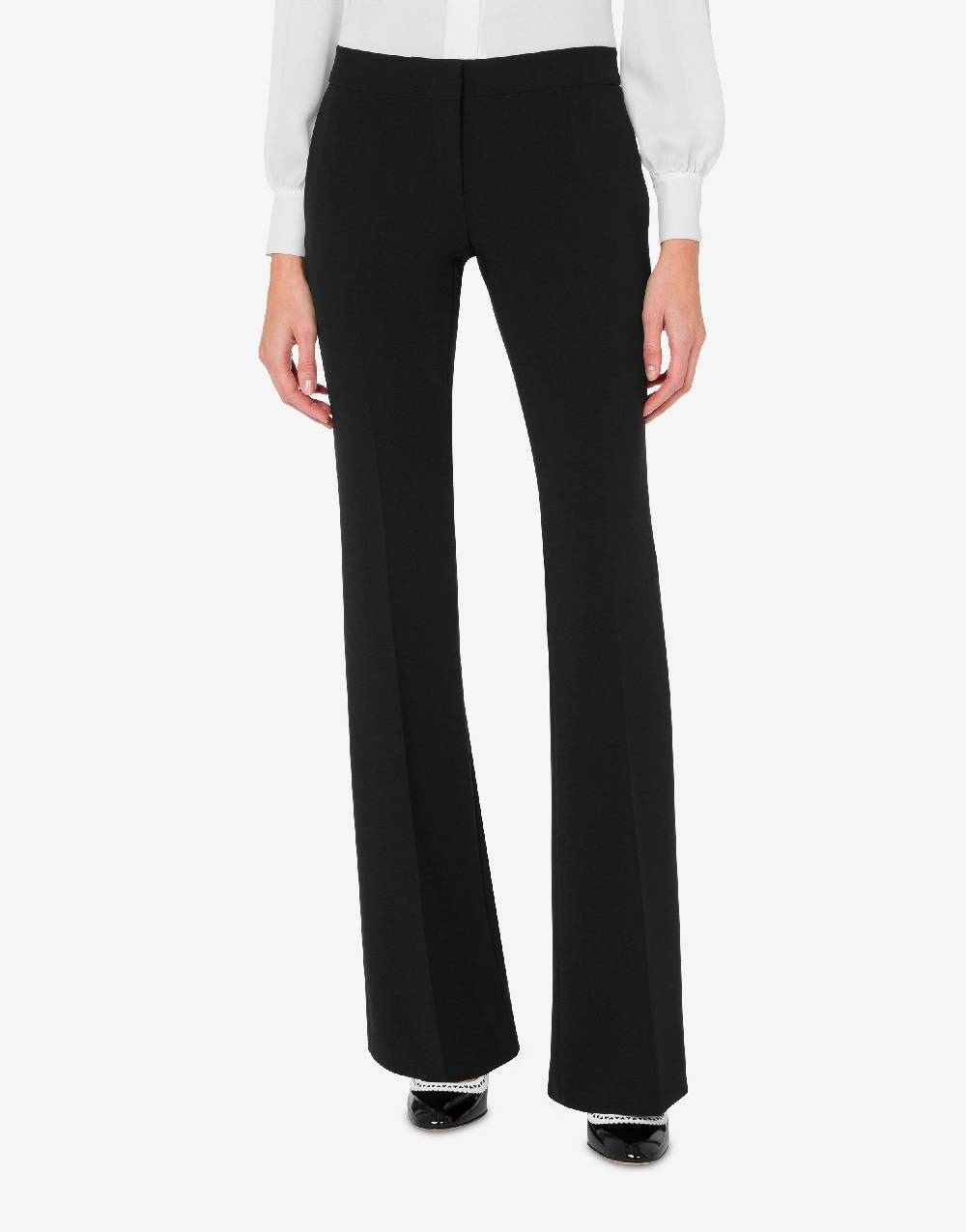 Love Moschino Pantalone Flare In Crêpe