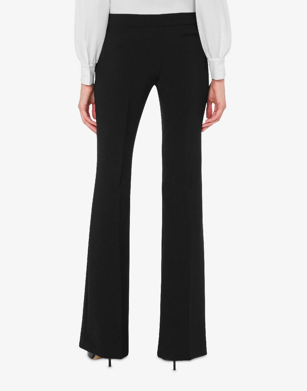 Love Moschino Pantalone Flare In Crêpe