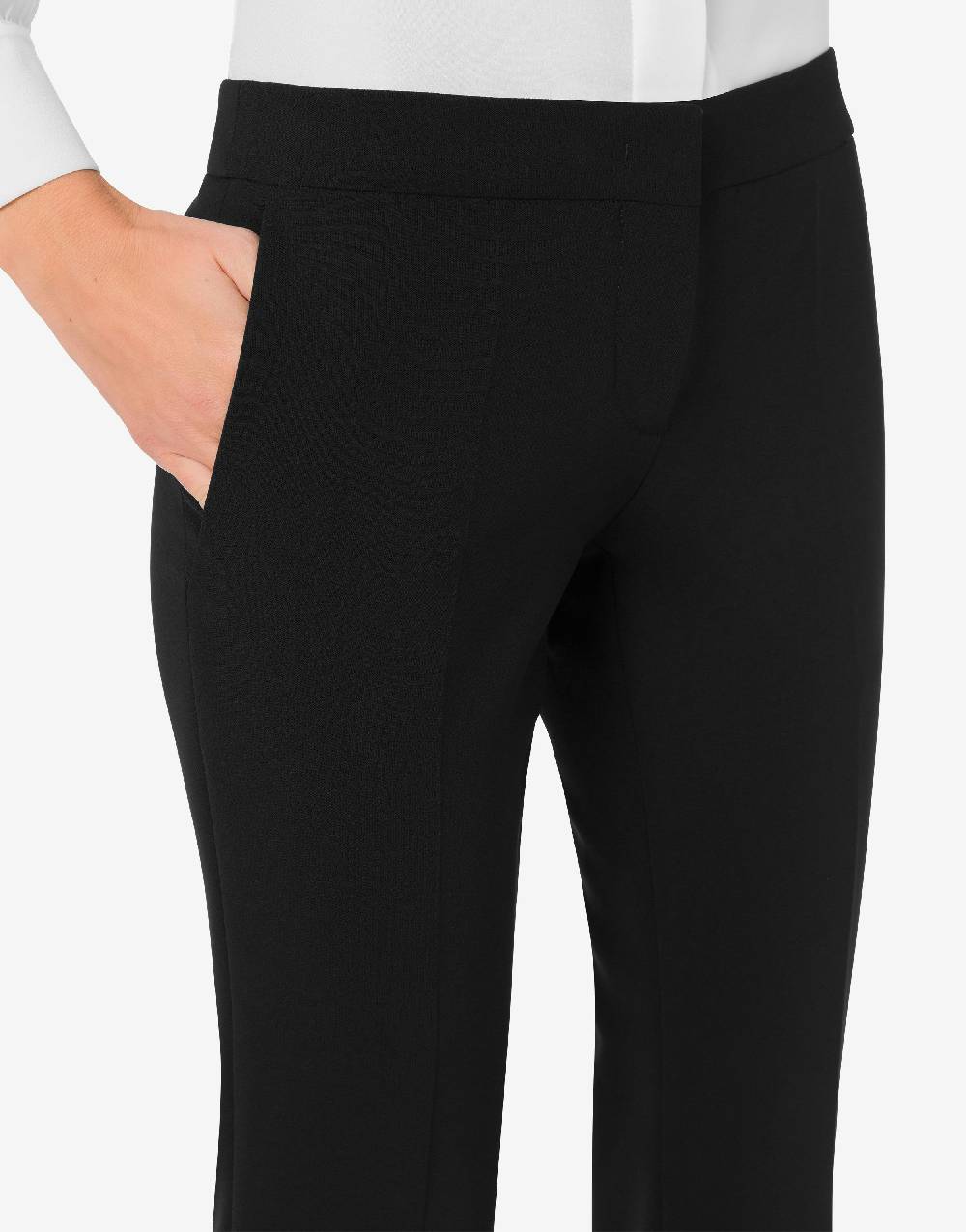 Love Moschino Pantalone Flare In Crêpe