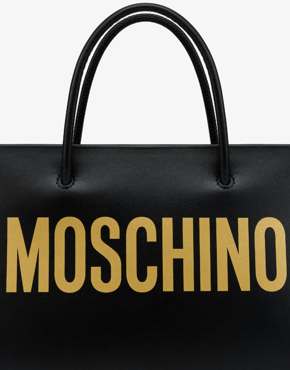 Love Moschino Piccola Shopper In Vitello Con Logo