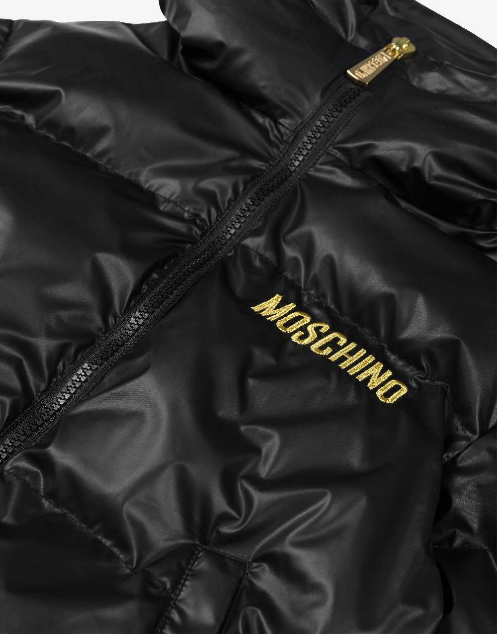 Love Moschino Piumino In Nylon Logo Embroidery