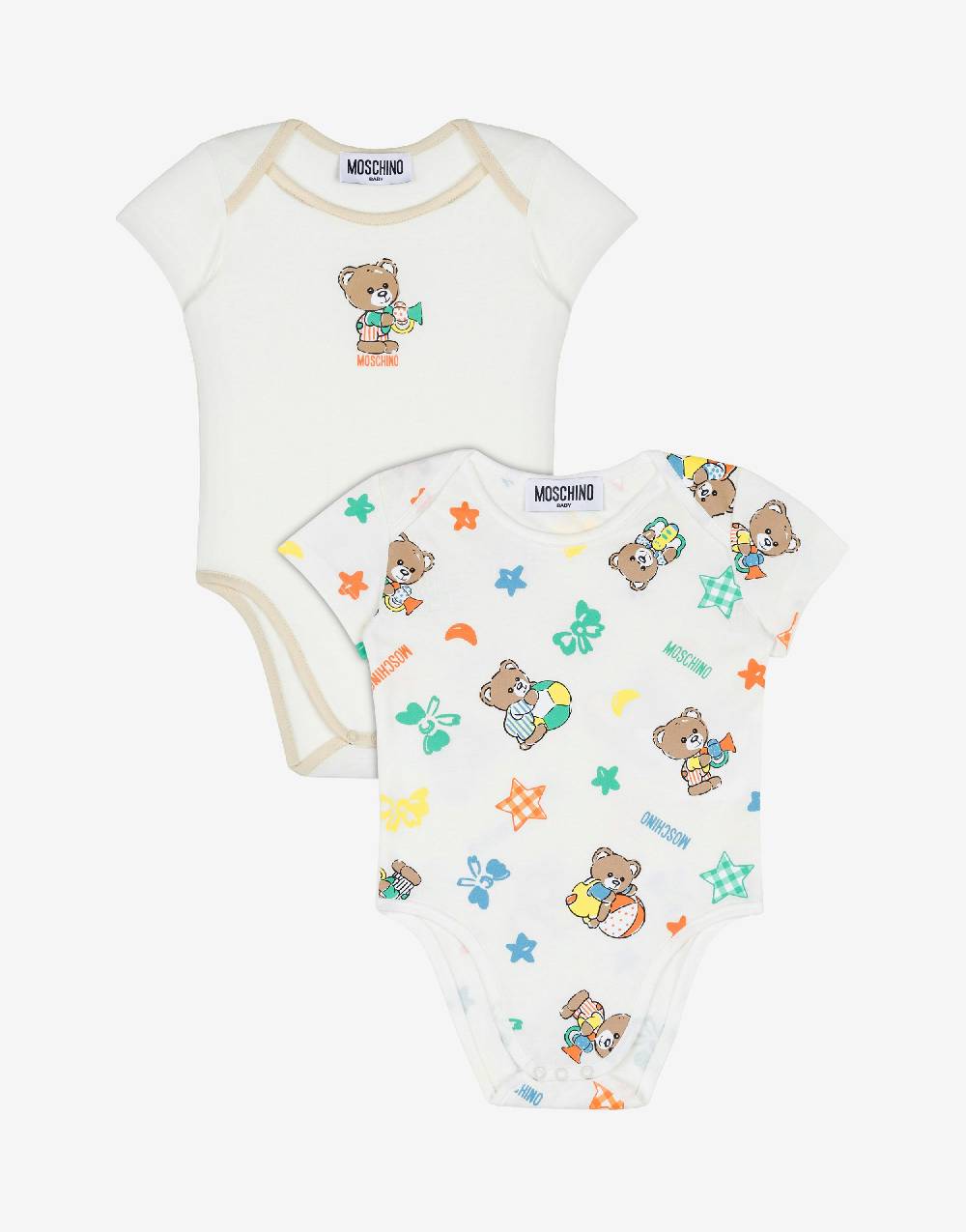 Love Moschino Set body in jersey Baby Teddy Bear