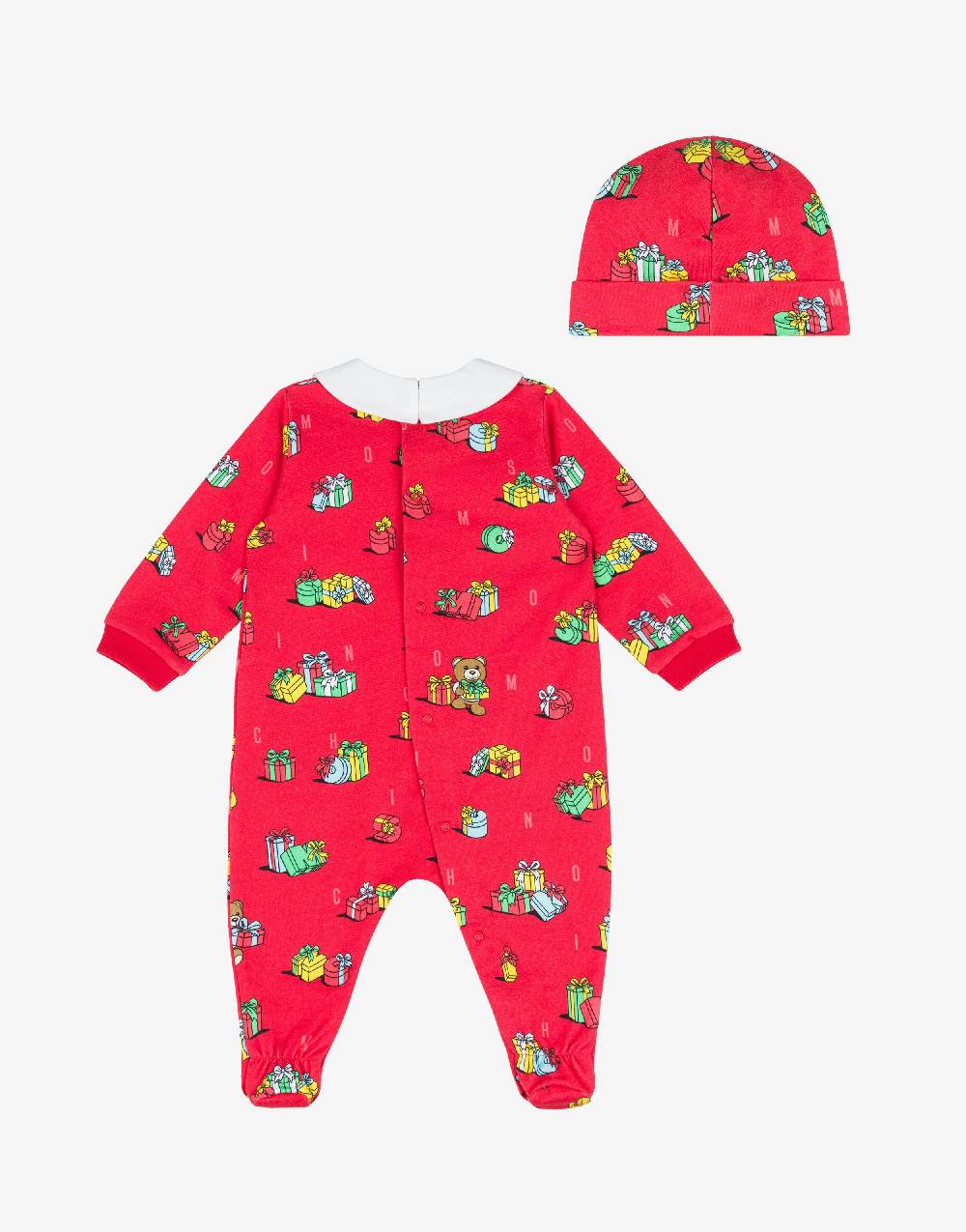 Love Moschino Set Tutina E Cappello Teddy Holiday