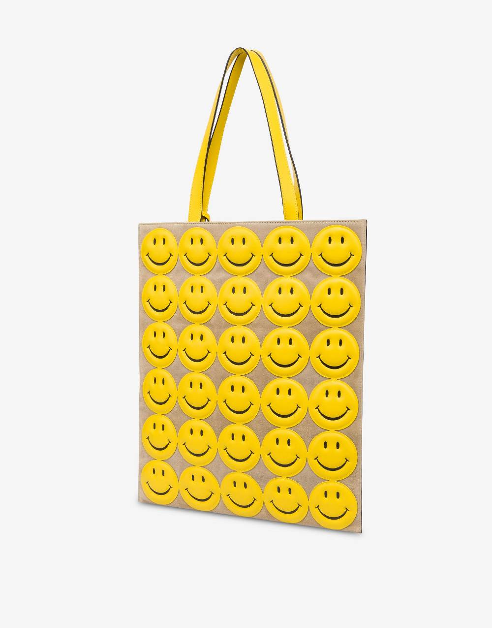 Love Moschino Shopper In Crosta Allover Smiley®