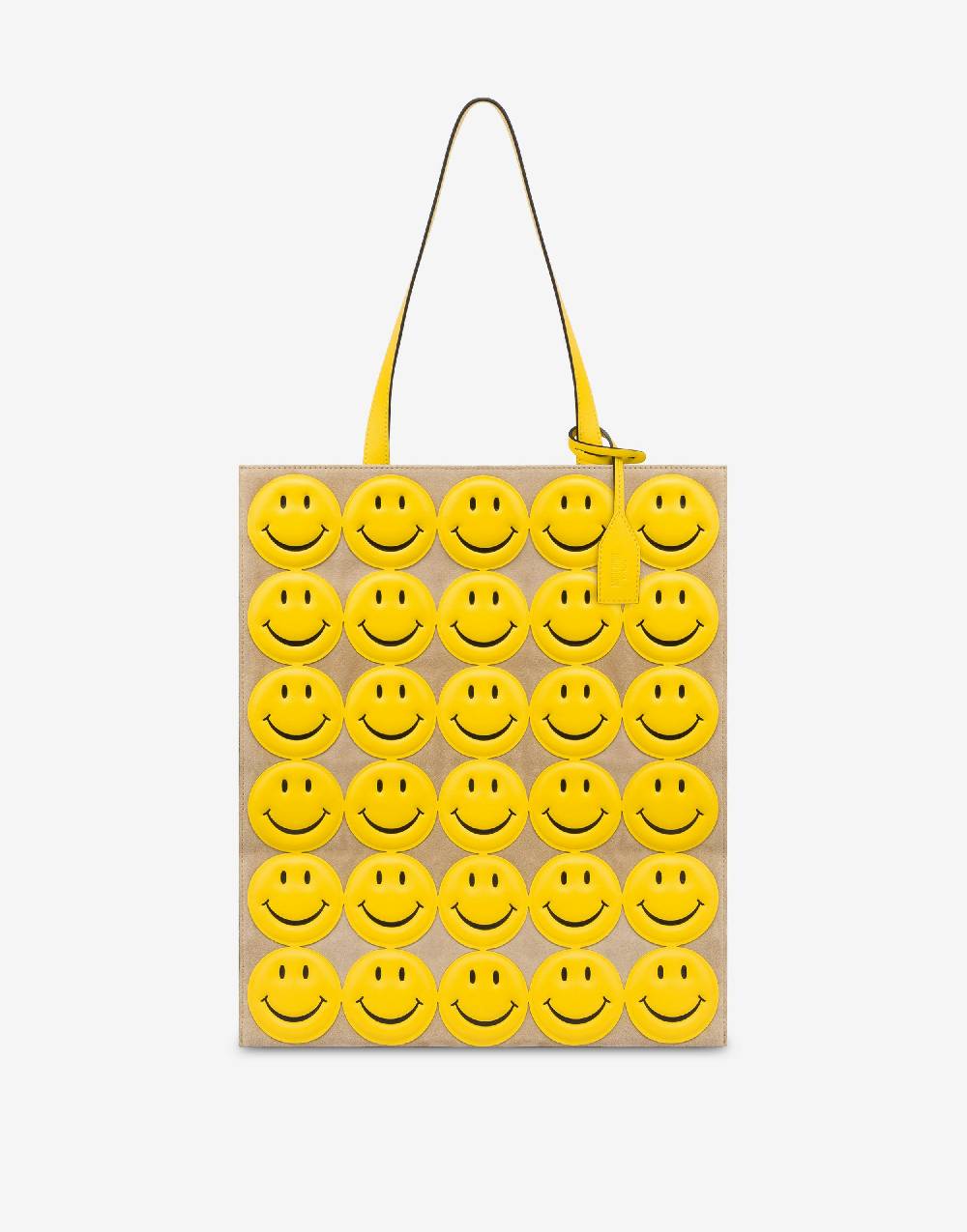 Love Moschino Shopper in crosta Allover Smiley®