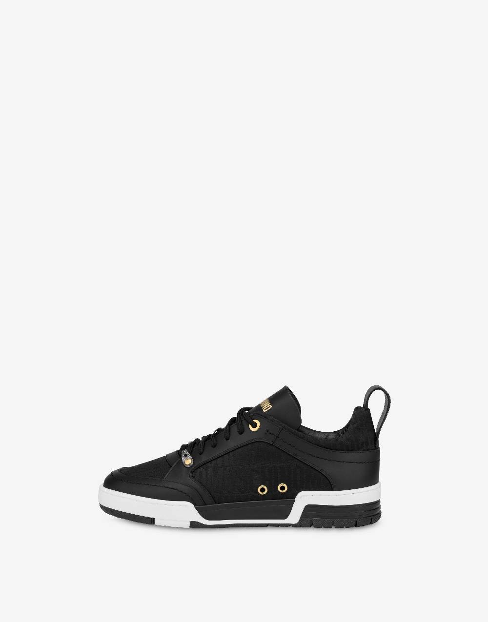 Love Moschino Sneakers In Nylon Allover Logo