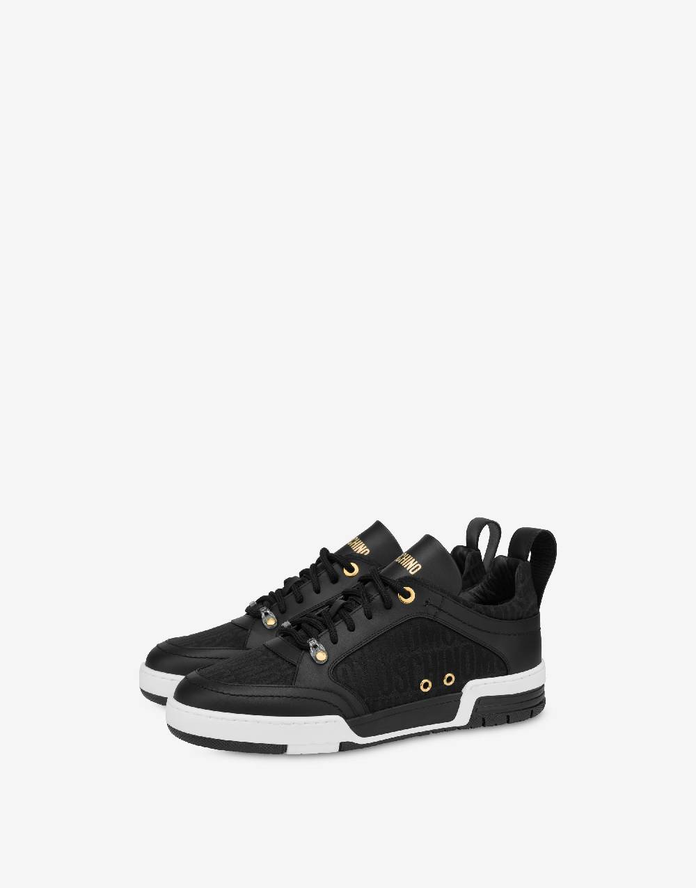 Love Moschino Sneakers in nylon Allover Logo