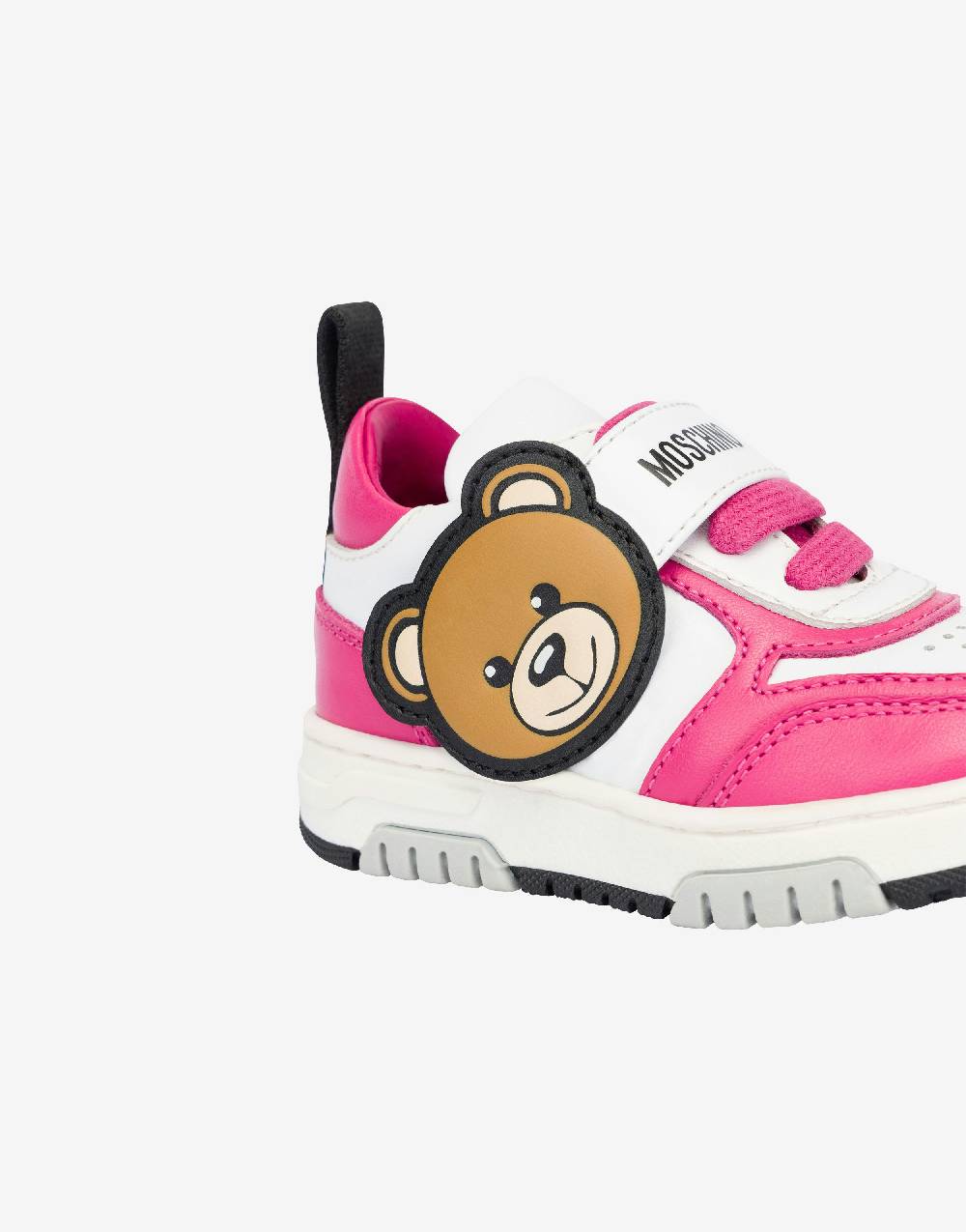 Love Moschino Sneakers In Vitello Teddy Patch