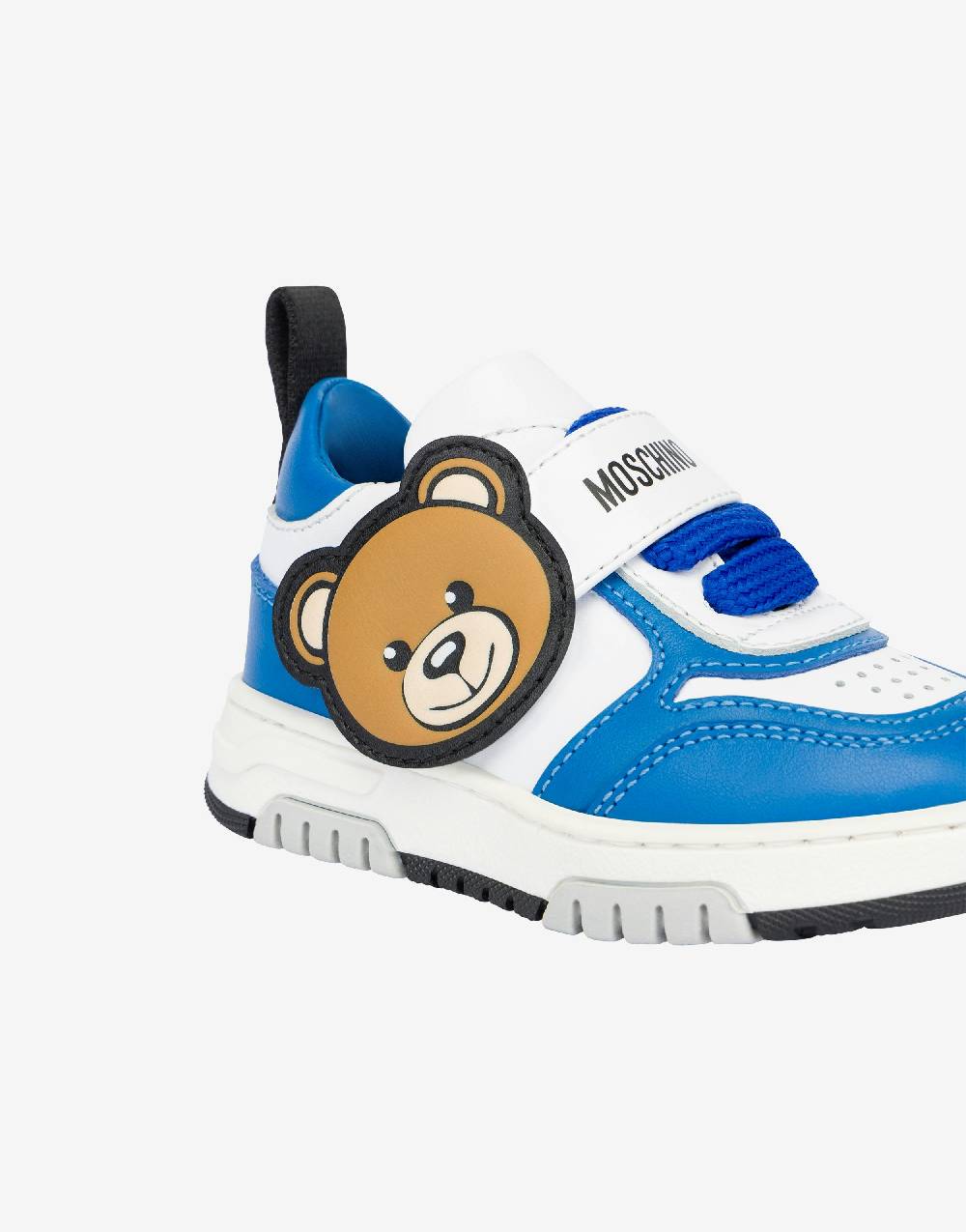 Love Moschino Sneakers In Vitello Teddy Patch