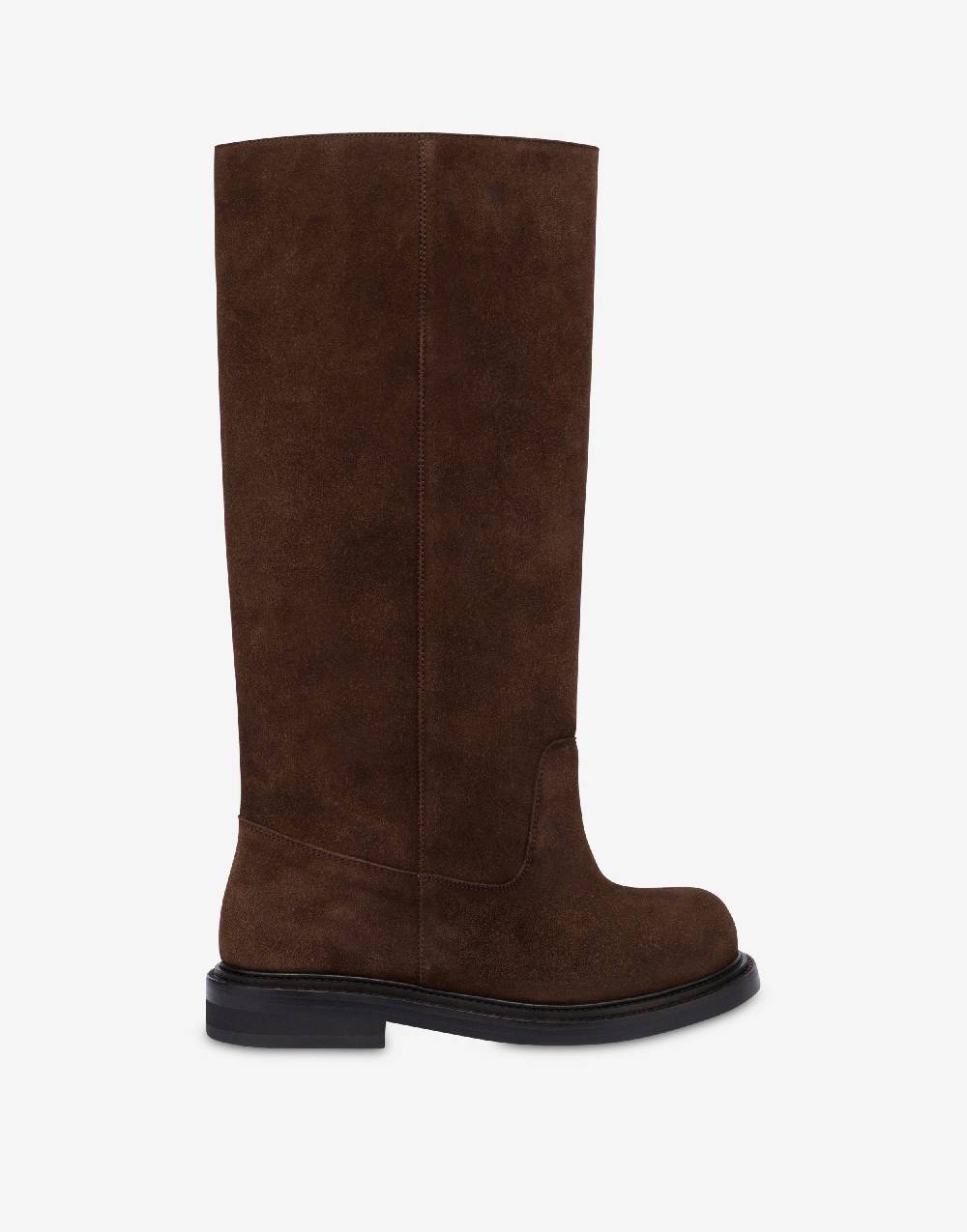 Love Moschino Stivali In Crosta Olivia