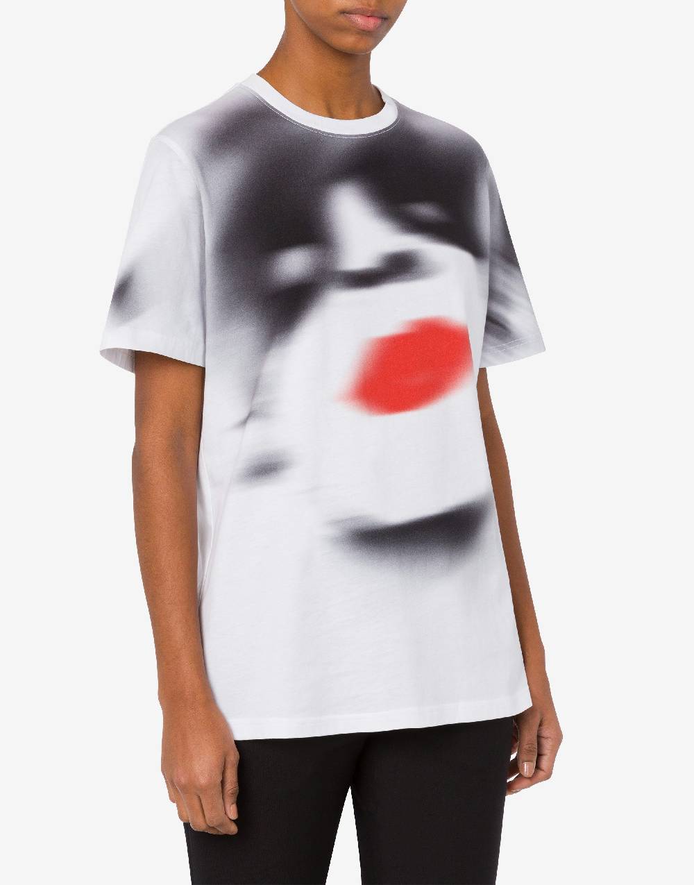 Love Moschino T-shirt Con Stampa