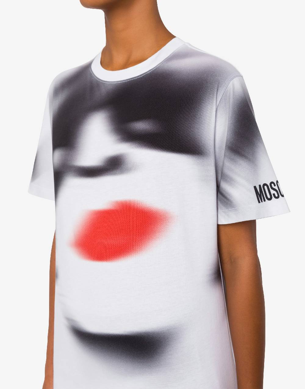 Love Moschino T-shirt Con Stampa