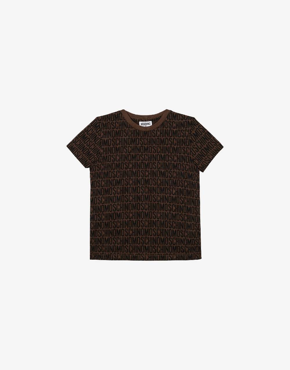 Love Moschino T-shirt in jersey Allover Logo