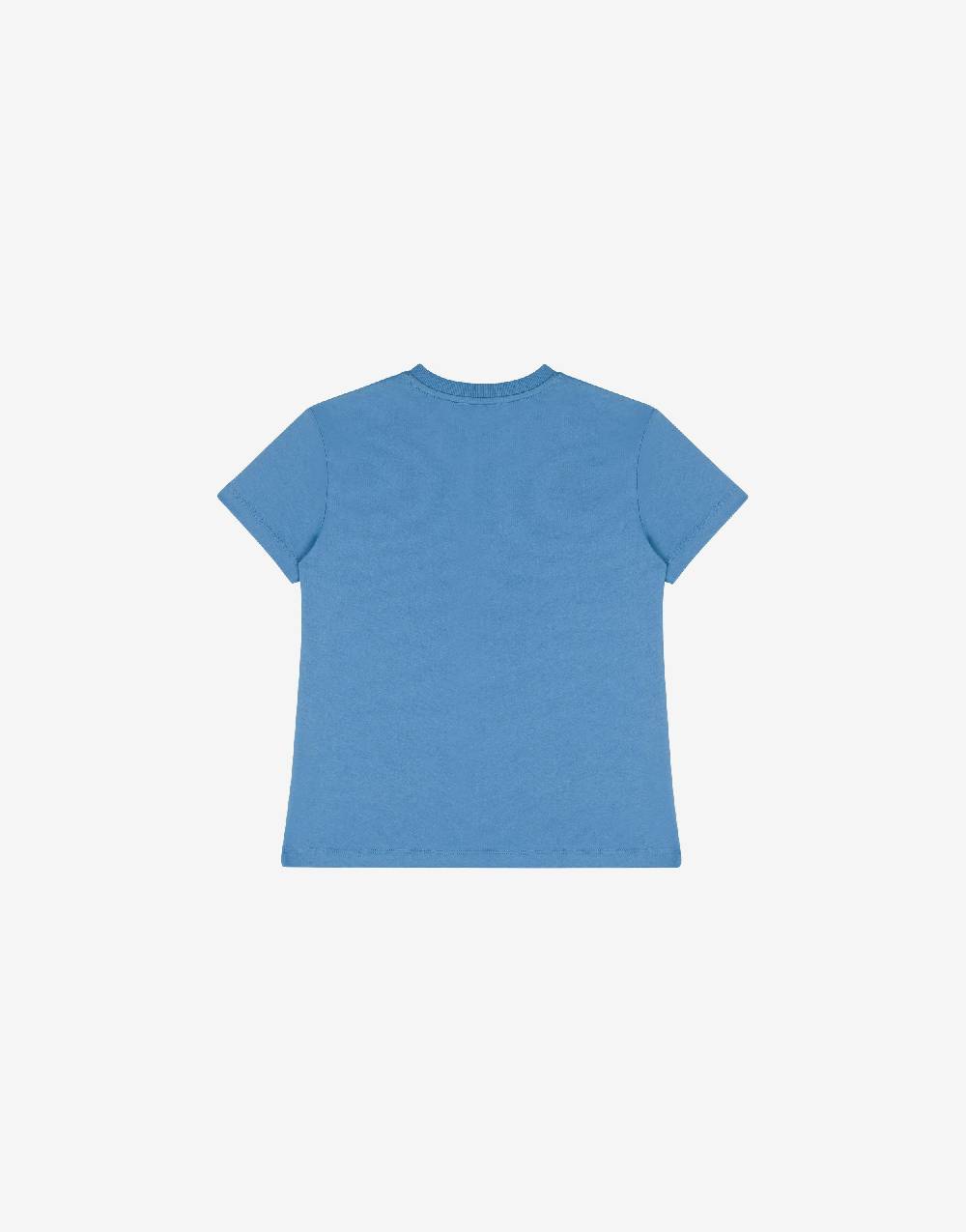 Love Moschino T-shirt In Jersey Barcode Patch