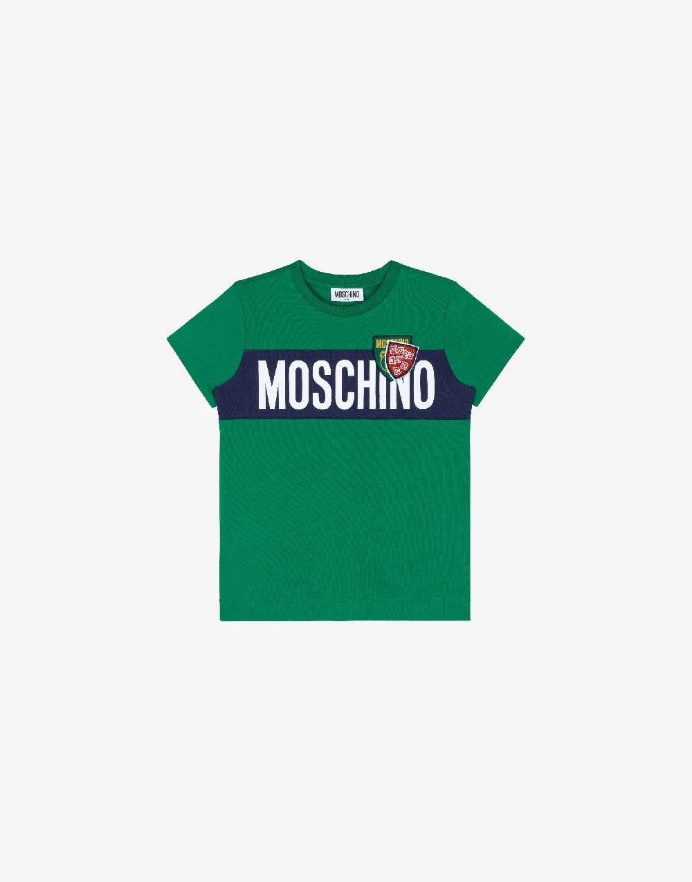 Love Moschino T-shirt in jersey Logo Patch