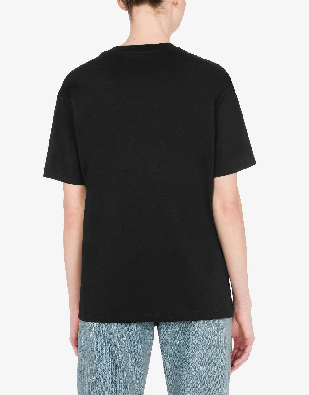 Love Moschino T-shirt In Jersey Organico Smiley®