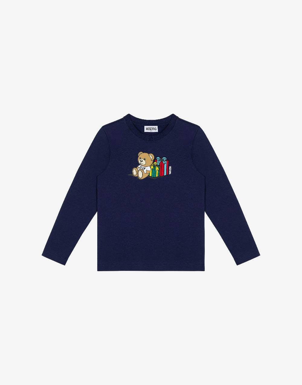 Love Moschino T-shirt in jersey Teddy Holiday