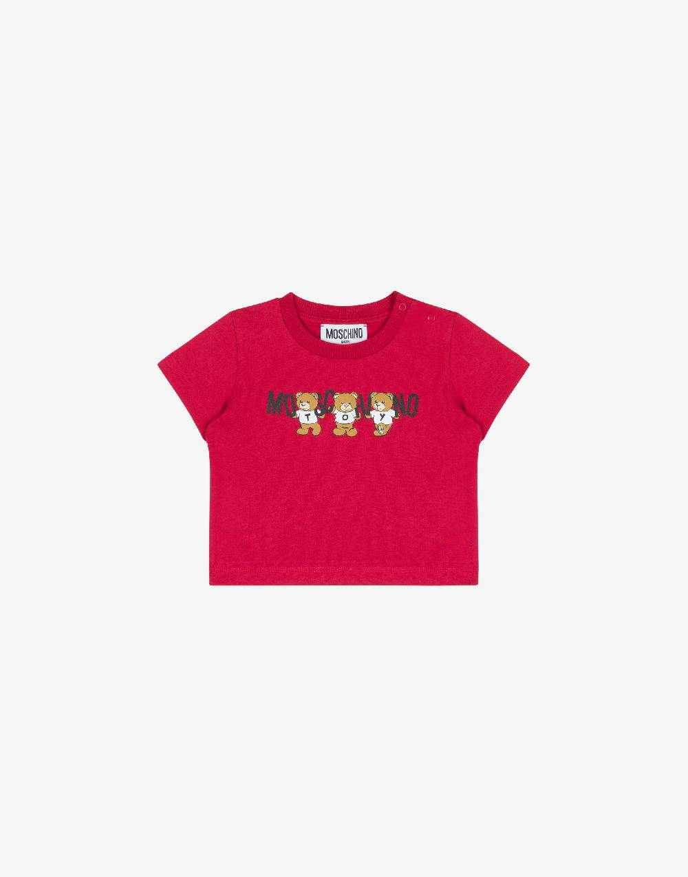 Love Moschino T-shirt in jersey Teddy Logo