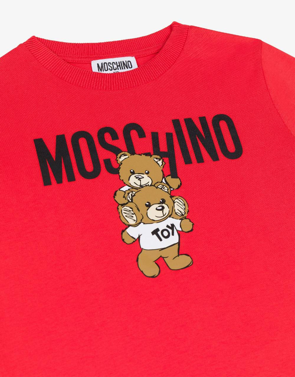 Love Moschino T-shirt In Jersey Teddy Logo