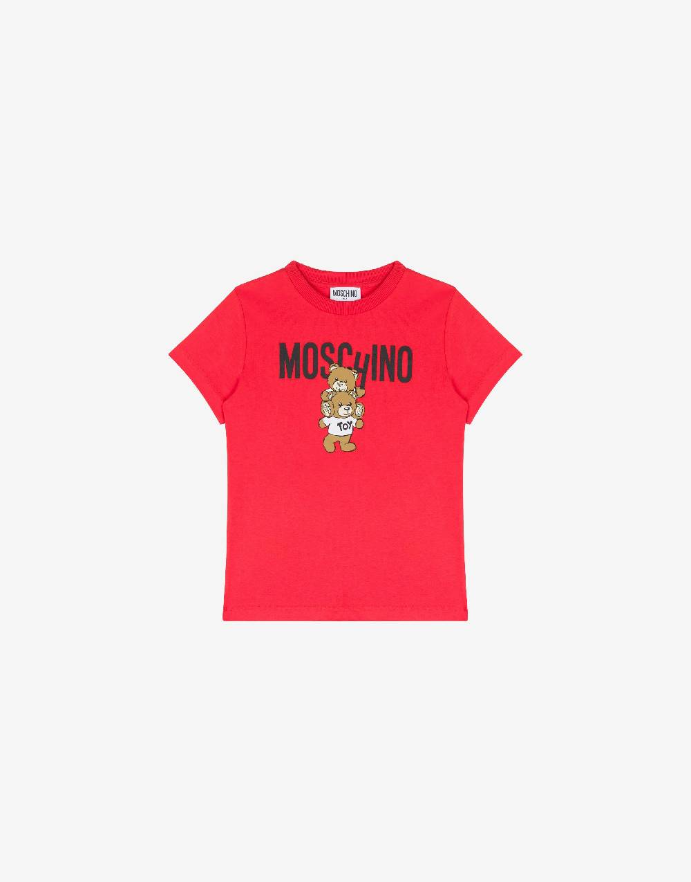 Love Moschino T-shirt in jersey Teddy Logo