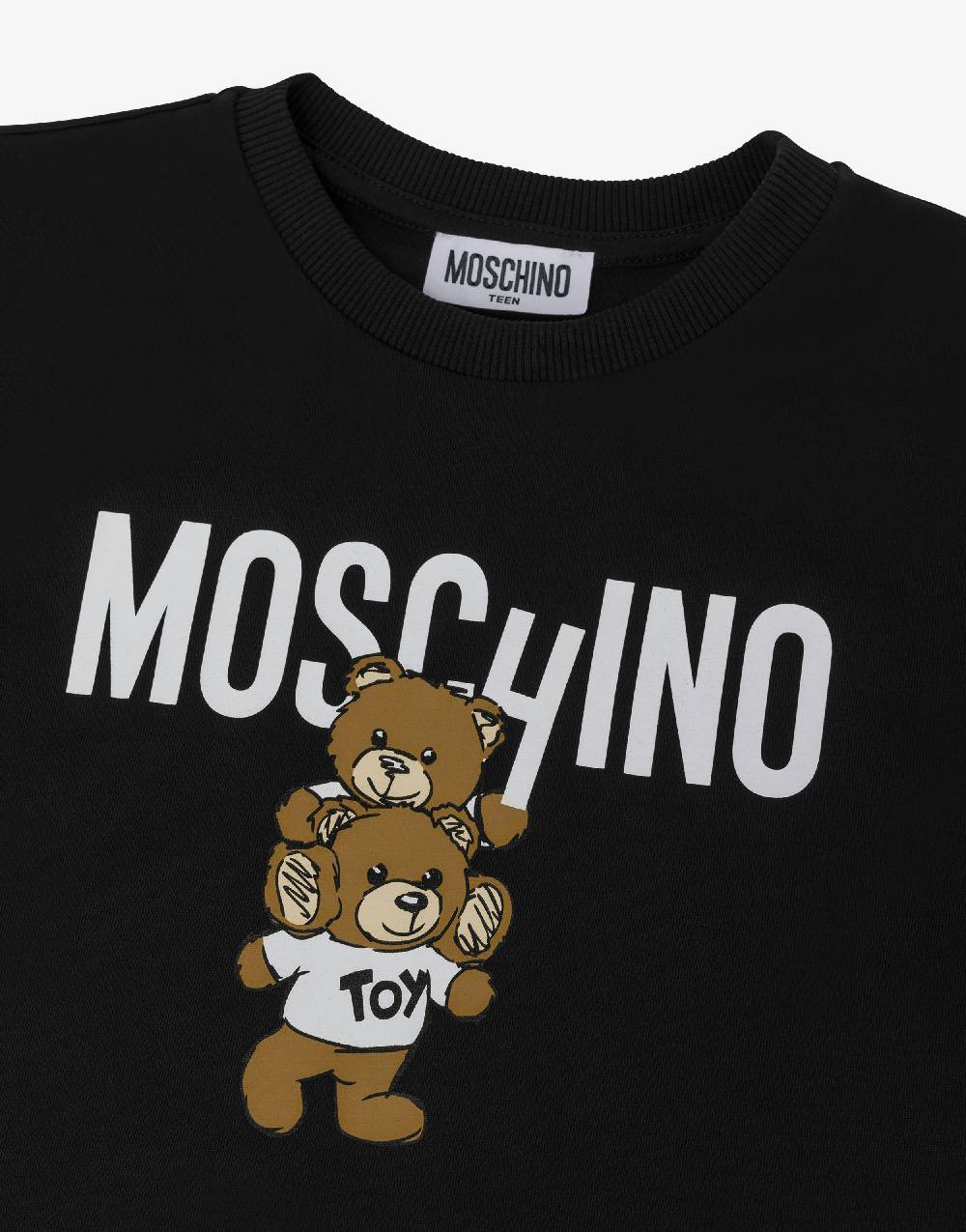 Love Moschino T-shirt In Jersey Teddy Logo