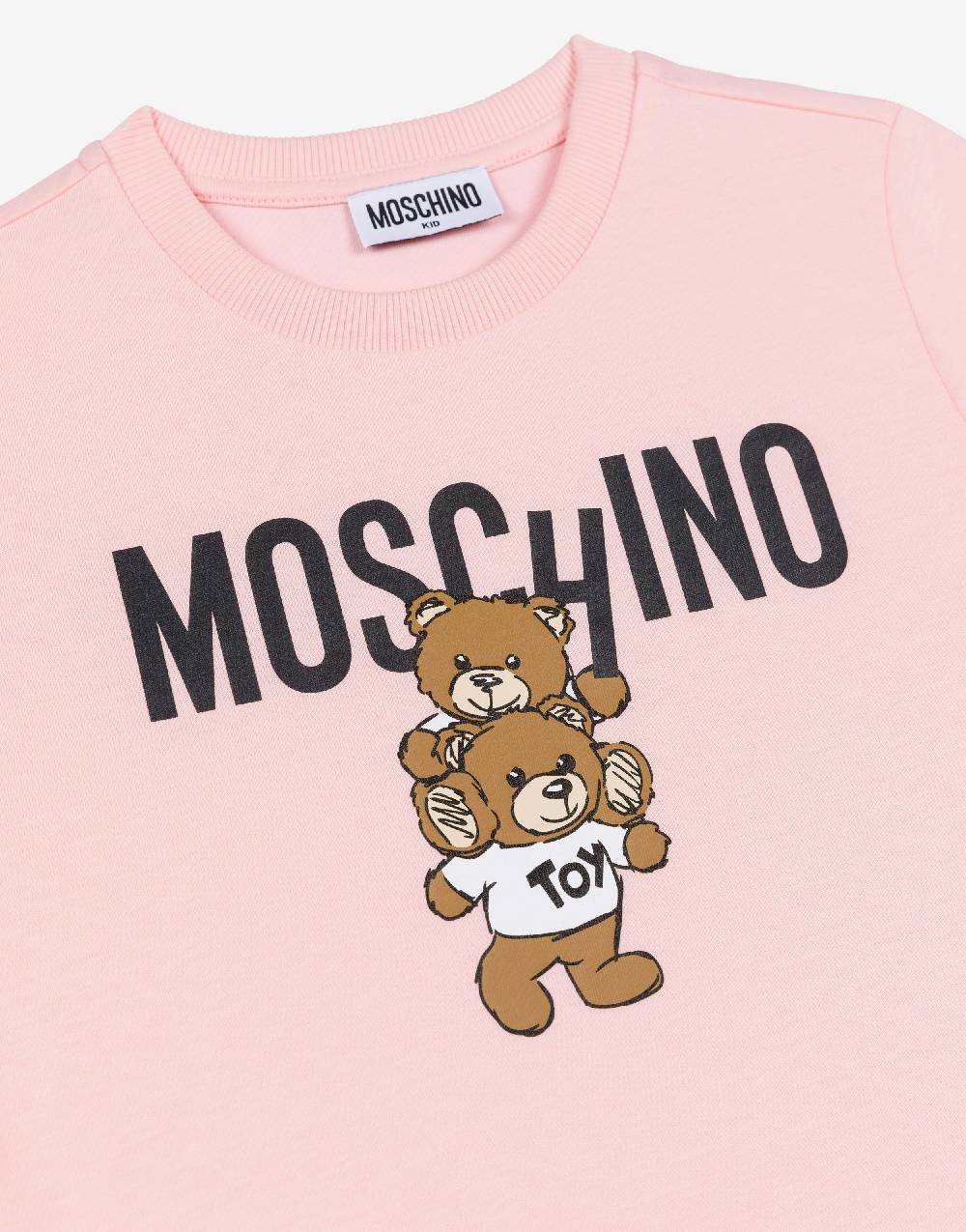 Love Moschino T-shirt In Jersey Teddy Logo