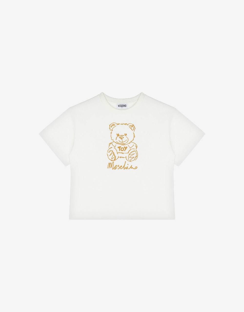 Love Moschino T-shirt in jersey Teddy Print