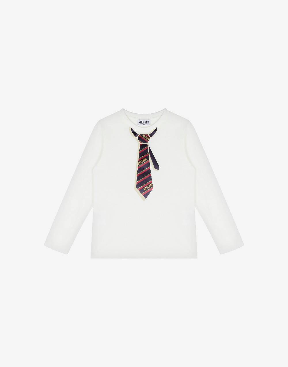 Love Moschino T-shirt in jersey Tie Print