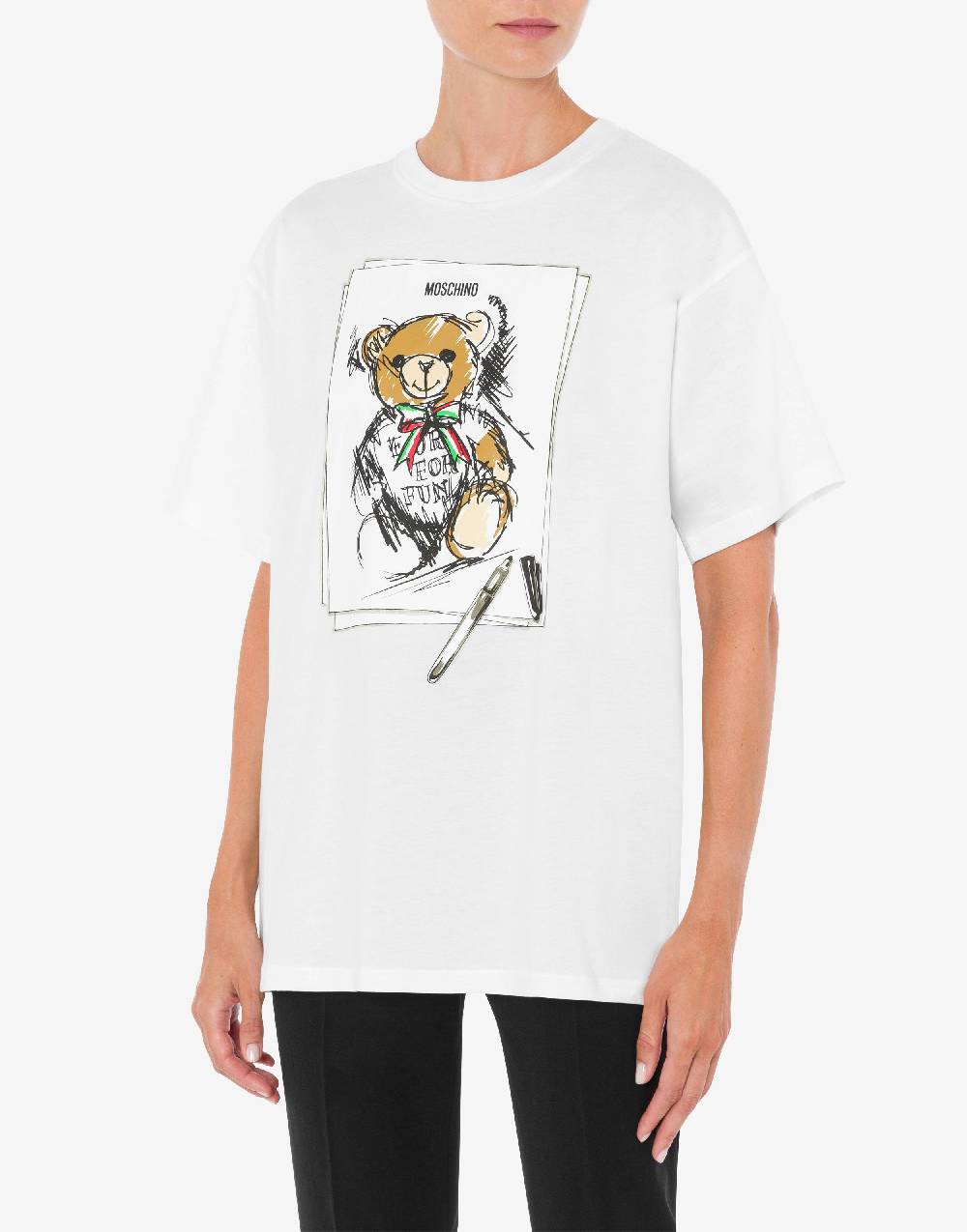 Love Moschino T-shirt Oversize Moschino Teddy Bear