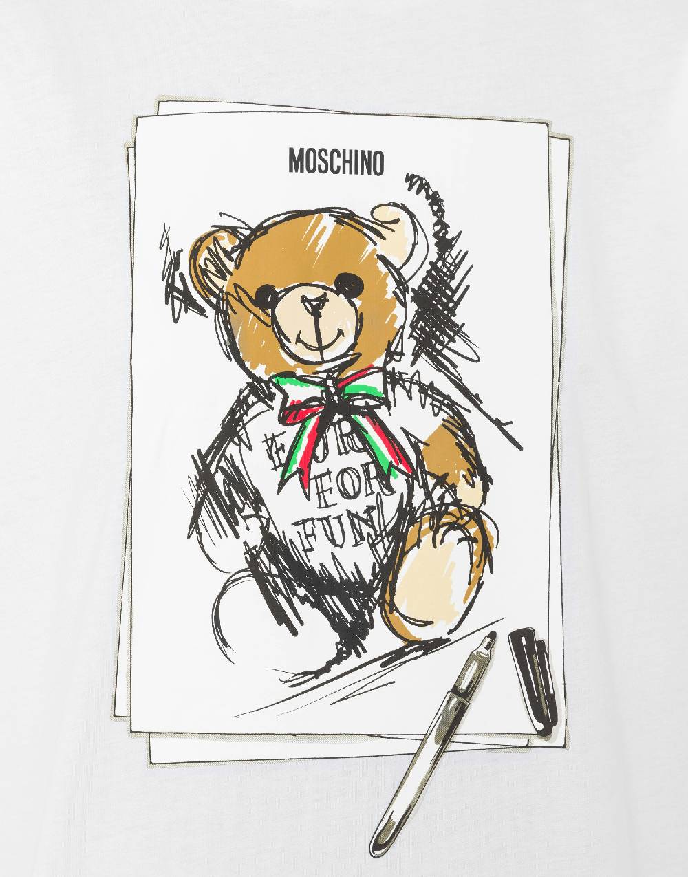 Love Moschino T-shirt Oversize Moschino Teddy Bear