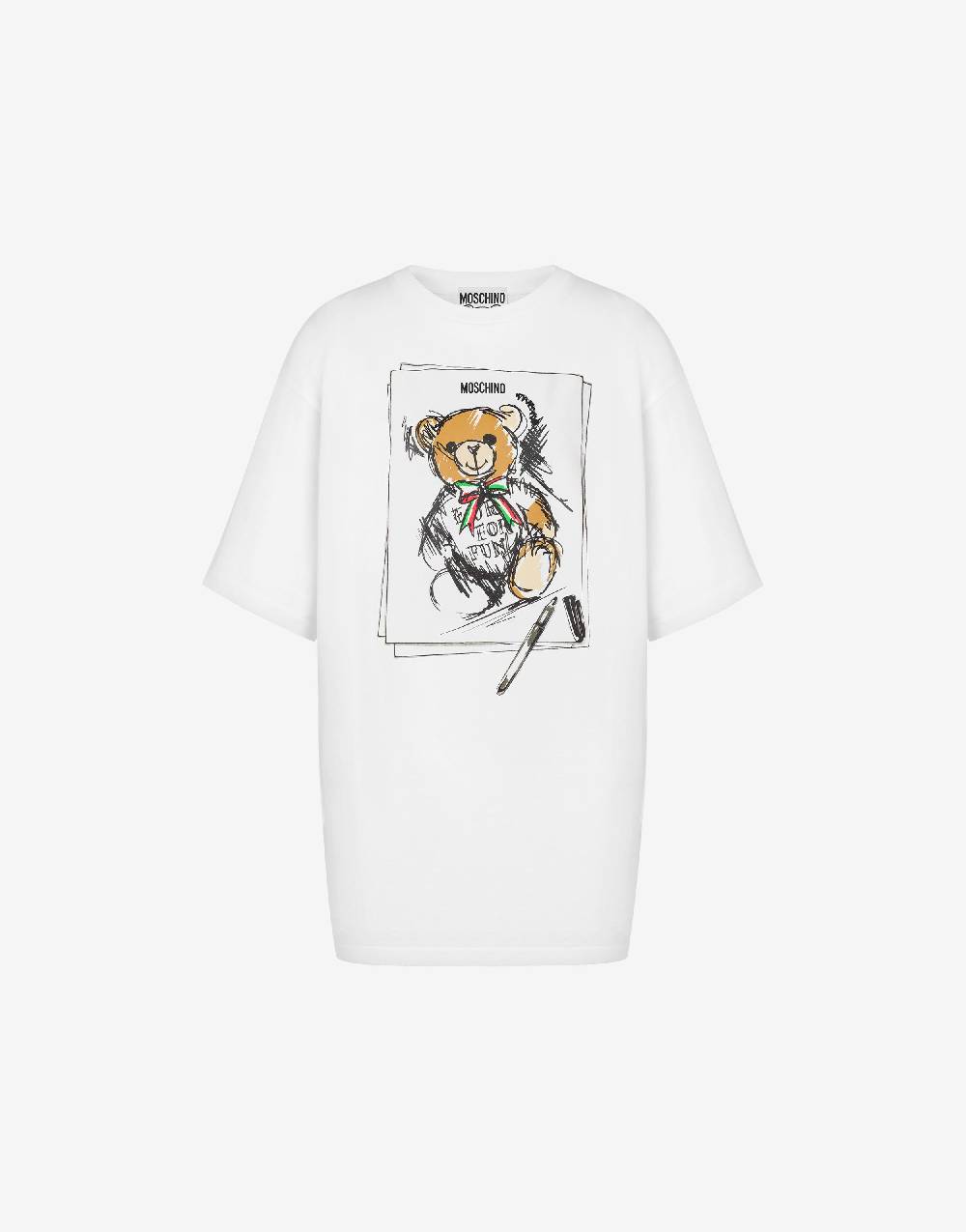 Love Moschino T-shirt oversize Moschino Teddy Bear