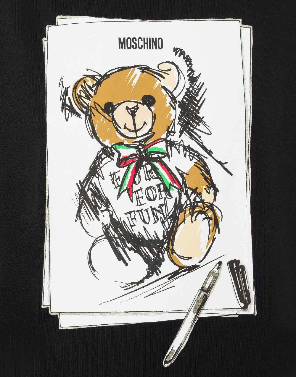Love Moschino T-shirt Oversize Moschino Teddy Bear