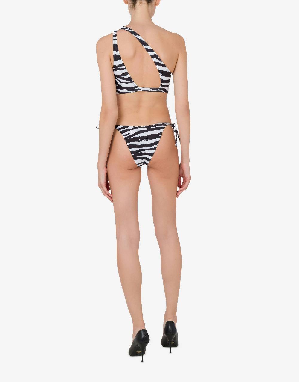 Love Moschino Top Bikini Animalier Print