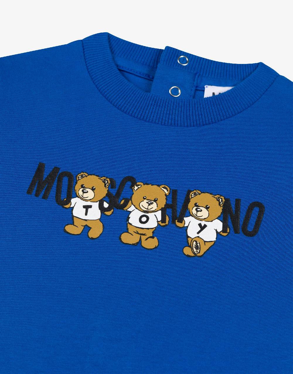 Love Moschino Tutina In Felpa Teddy Logo