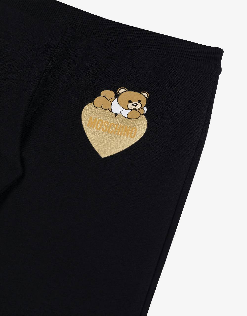 Love Moschino Pantalone Flare In Cotone Lovely Teddy Bear