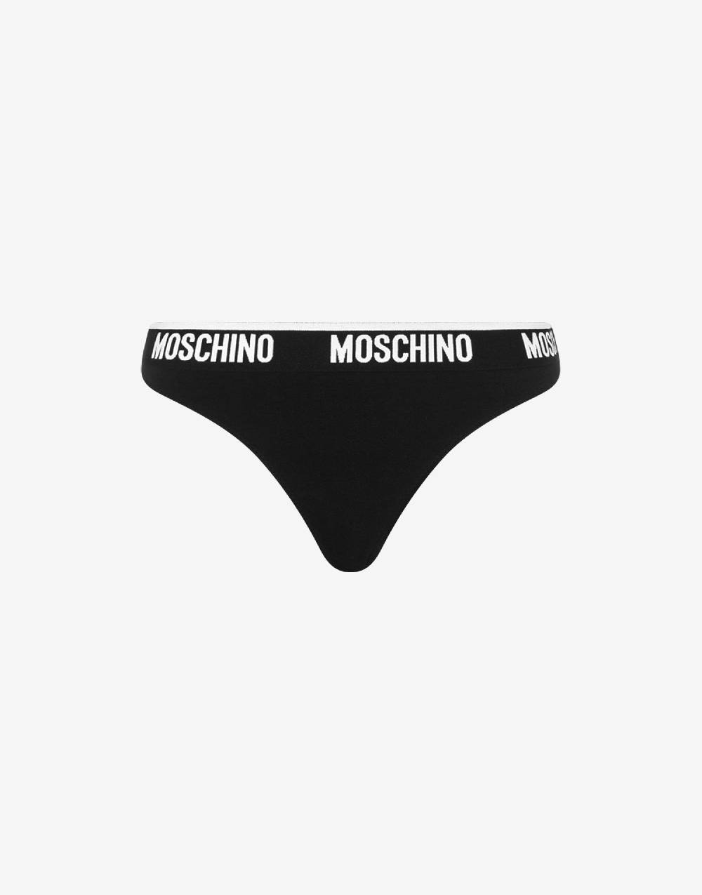 Love Moschino Perizoma in jersey stretch Elastic Logo Band