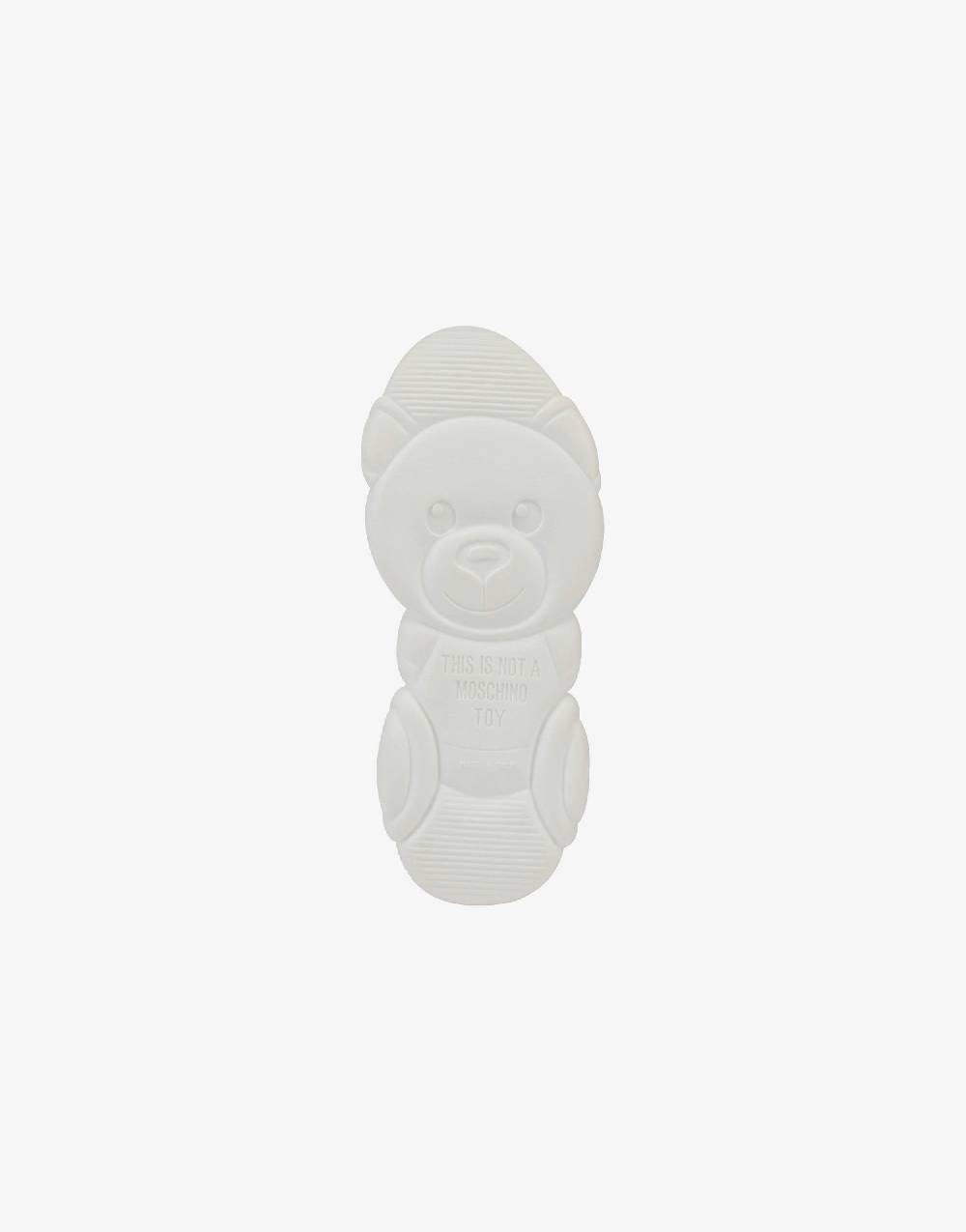 Love Moschino Sock Sneakers Teddy Shoes Con Maxi Logo