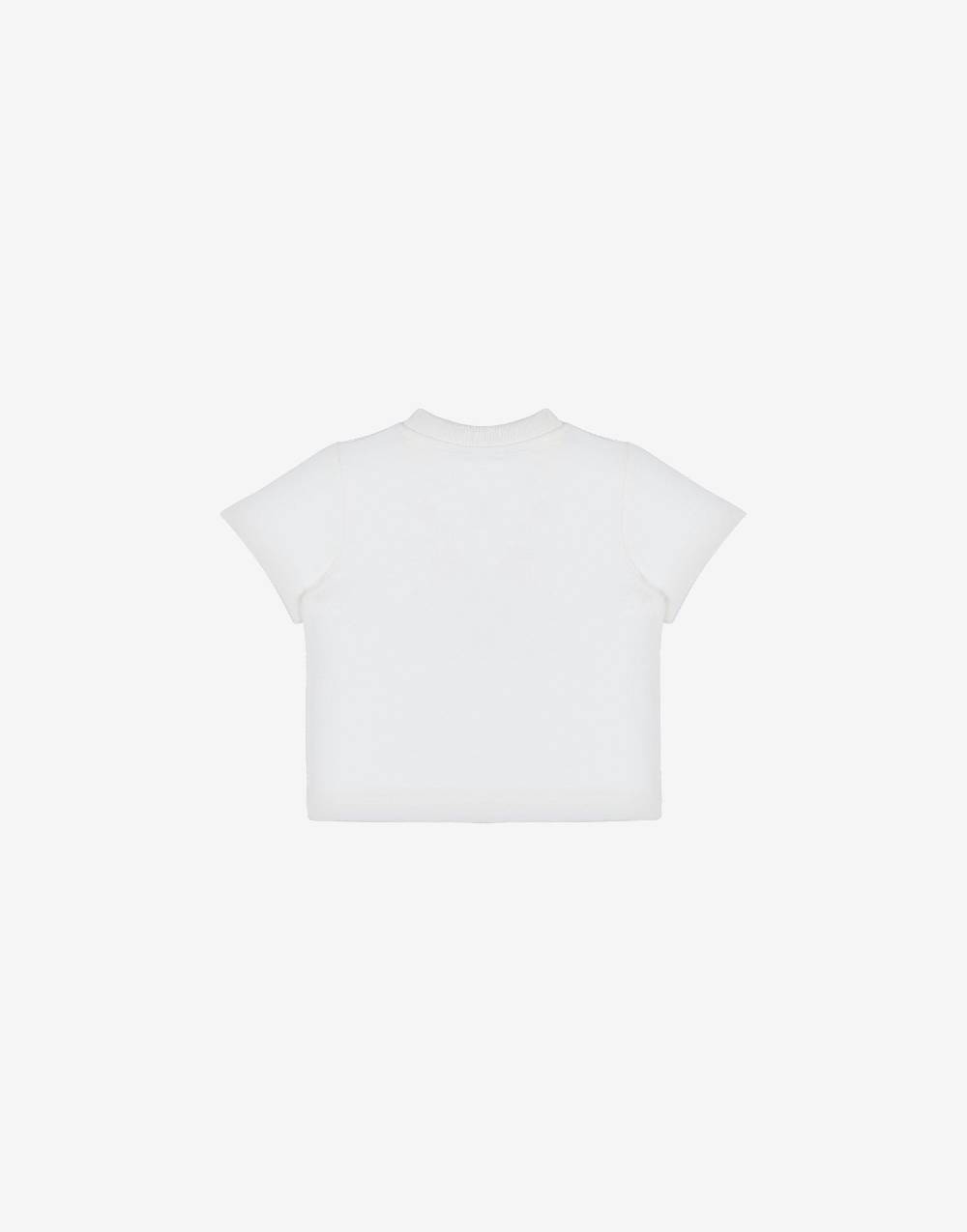 Love Moschino T-shirt In Cotone Organico Lovely Teddy Bear