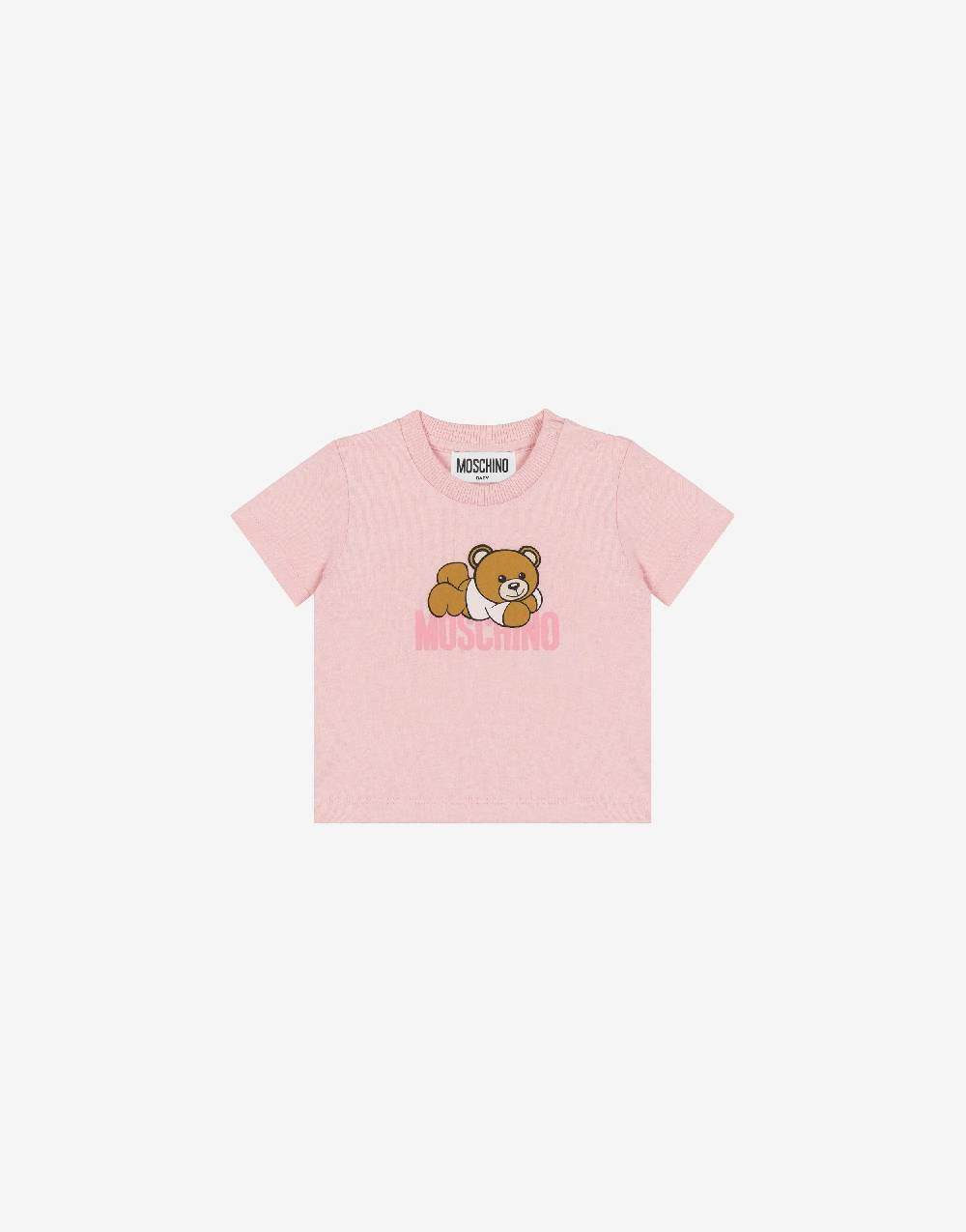Love Moschino T-shirt in cotone organico Lovely Teddy Bear