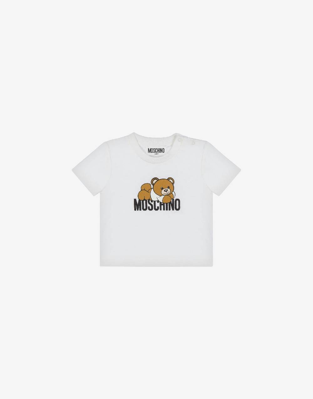Love Moschino T-shirt in cotone organico Lovely Teddy Bear
