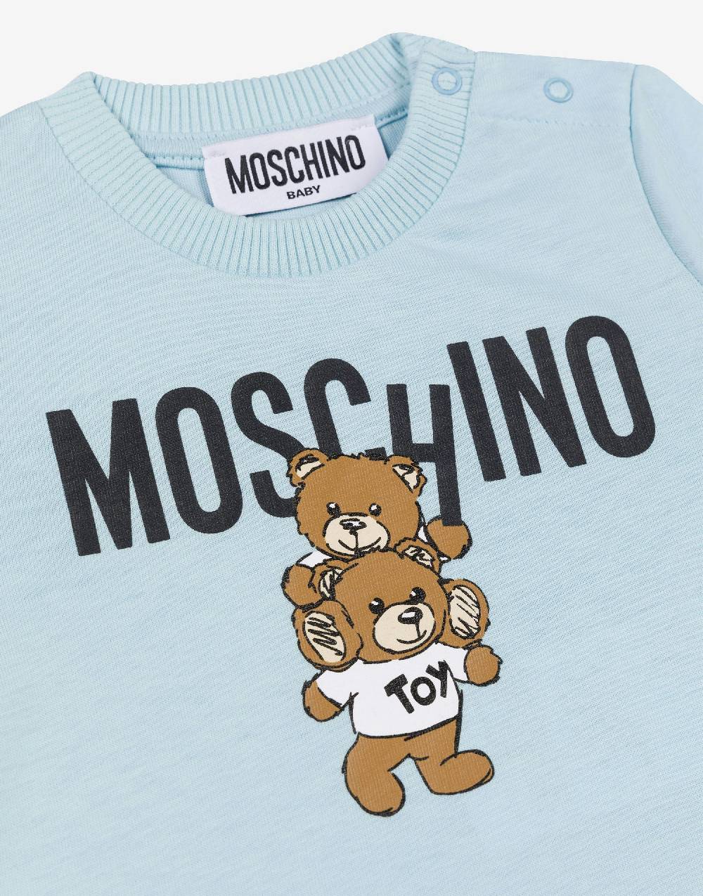Love Moschino T-shirt In Jersey Moschino Teddy Bear