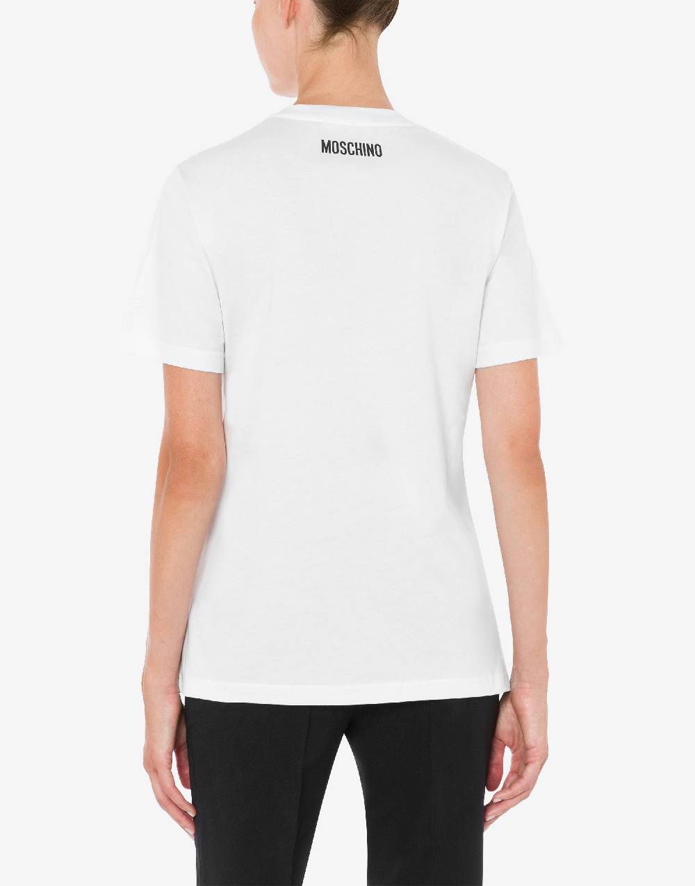 Love Moschino T-shirt In Jersey Organico You Can't Be Serious