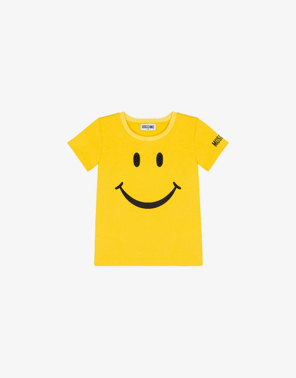 Love Moschino T-shirt in jersey Smiley® Embroidery