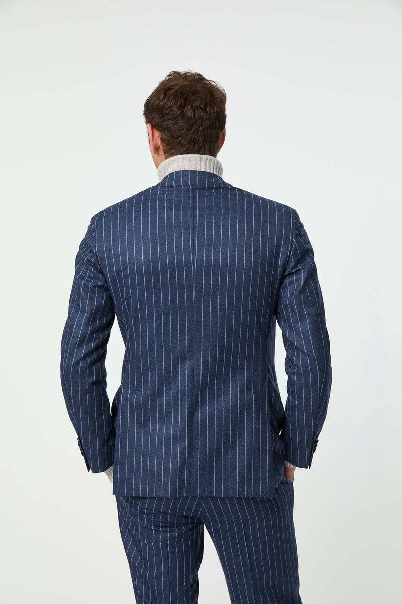 Lubiam Abito JAMES Blu Denim Gessato Abito JAMES Blu Denim Gessato