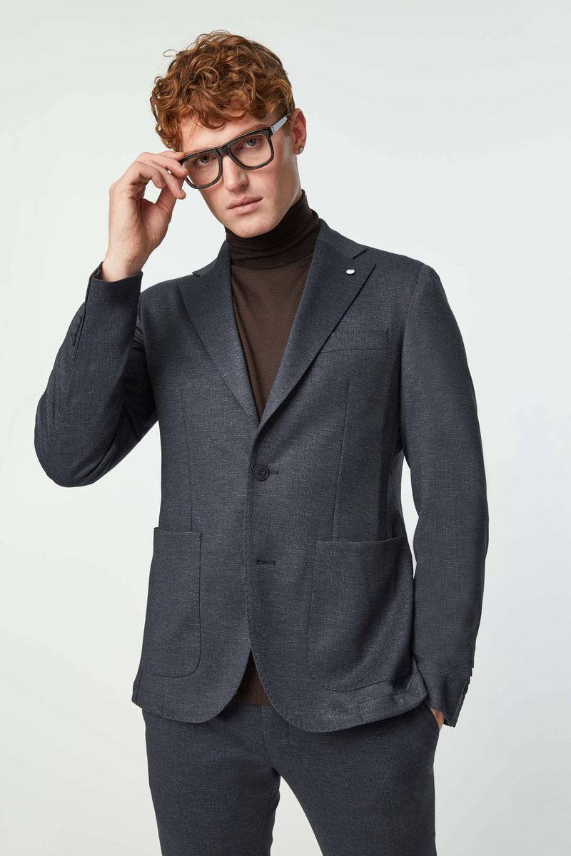 Lubiam Abito SAM In Jersey Tecnico Blu Abito SAM In Jersey Tecnico Blu