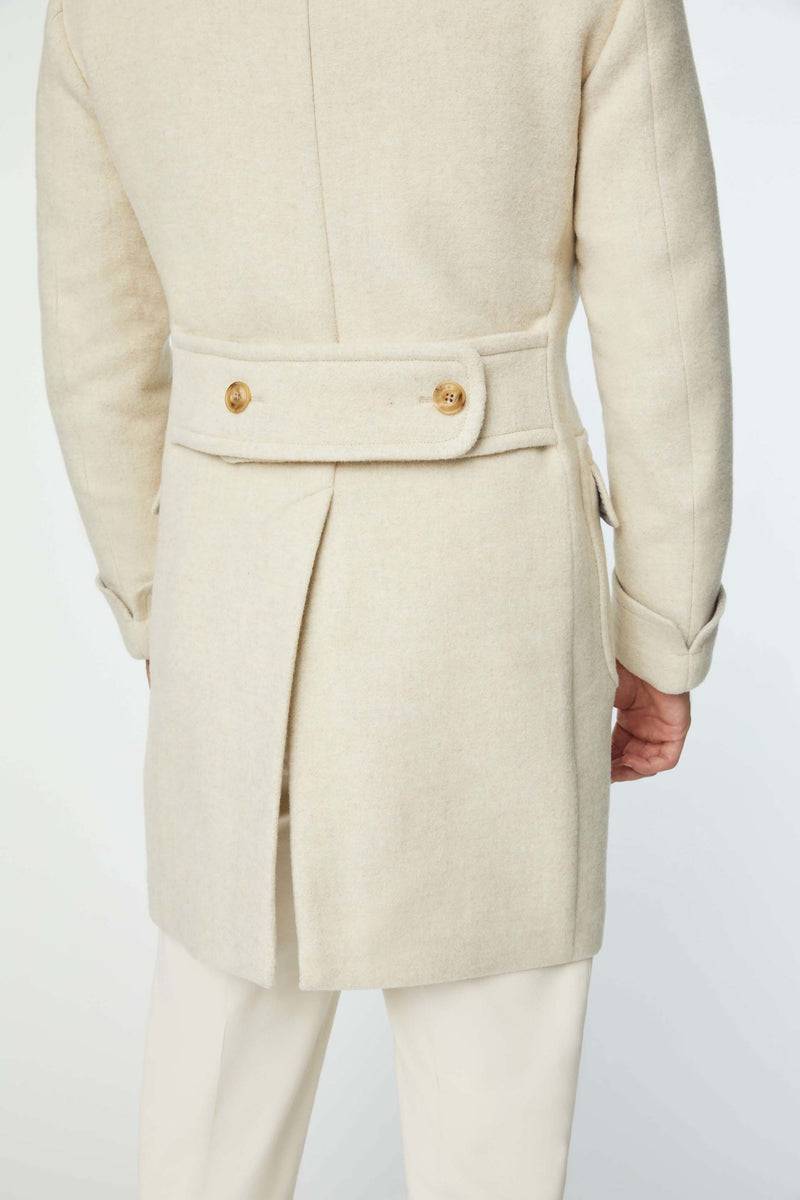 Lubiam Cappotto Doppiopetto Non Trattato Bianco Cappotto Doppiopetto Non Trattato Bianco