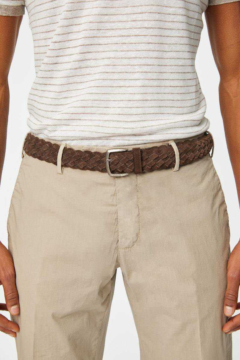 Lubiam Cintura In Pelle Scamosciata Cintura In Pelle Scamosciata